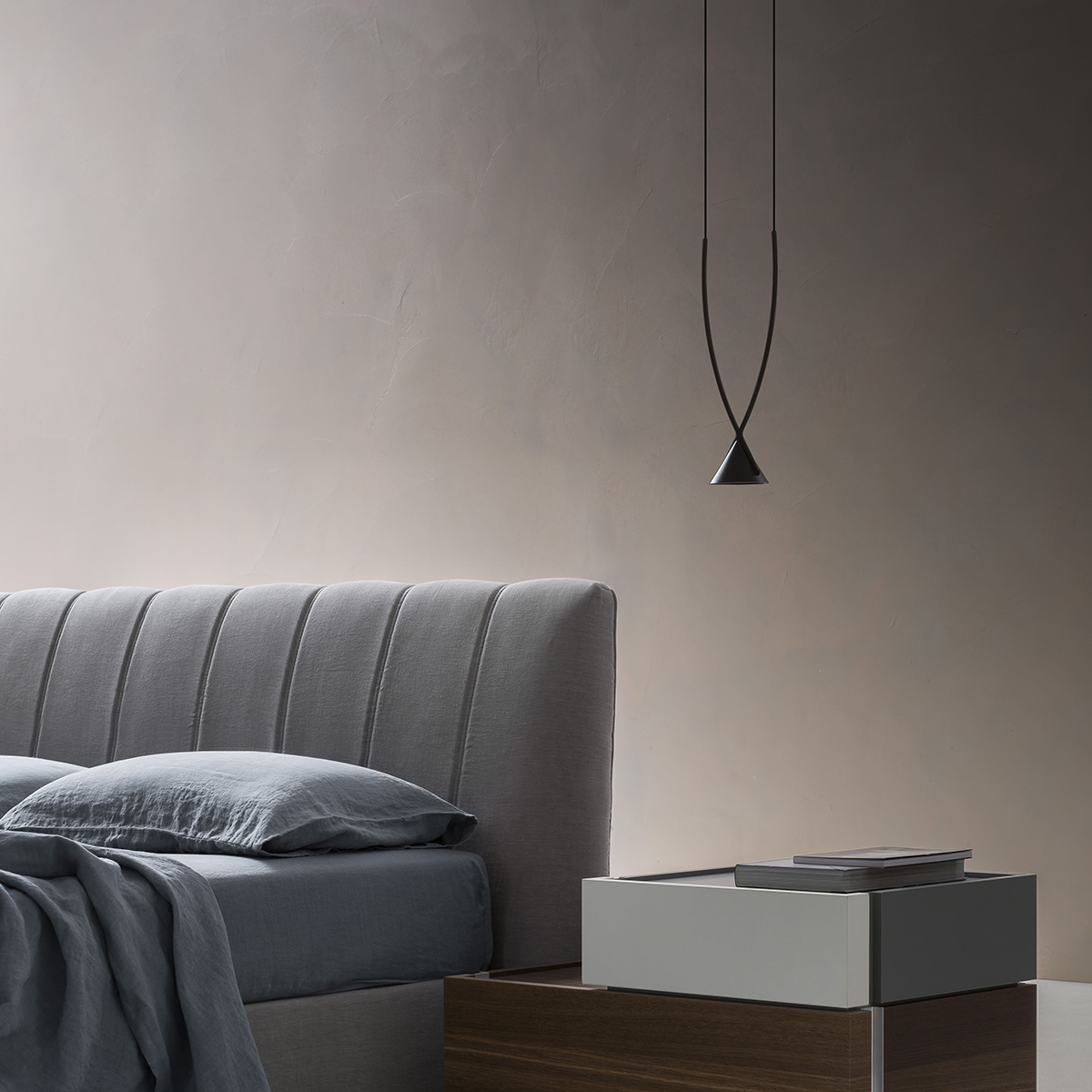 Matte Black Funnel Pendant Light 3 Matte Black Funnel Pendant Light - Image 3