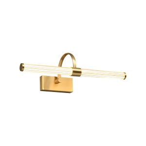 Elegant Gold LED Mirror Vanity Light