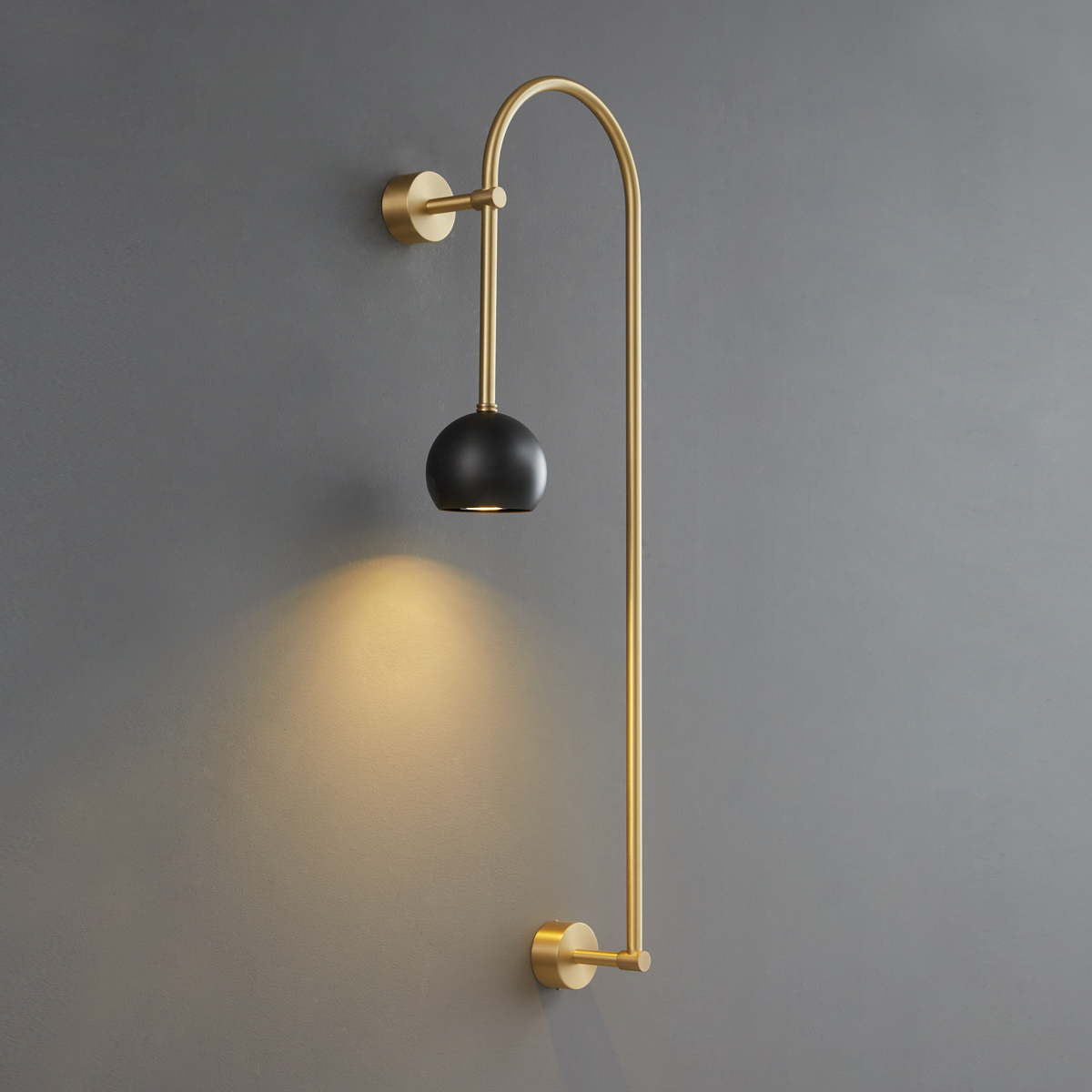 Elegant Copper Wall Lamp 3 Elegant Copper Wall Lamp - Image 3