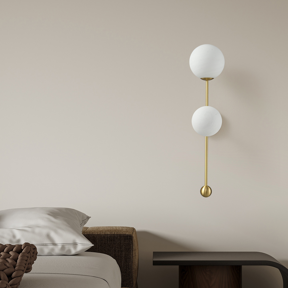Mid-century modern globe sconce 5 Mid-century modern globe sconce - Image 5