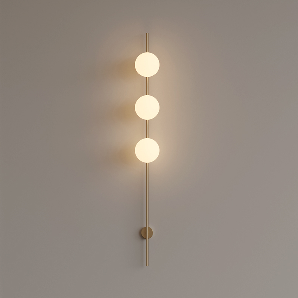 Mid-century modern globe wall sconce 3 Mid-century modern globe wall sconce - Image 3
