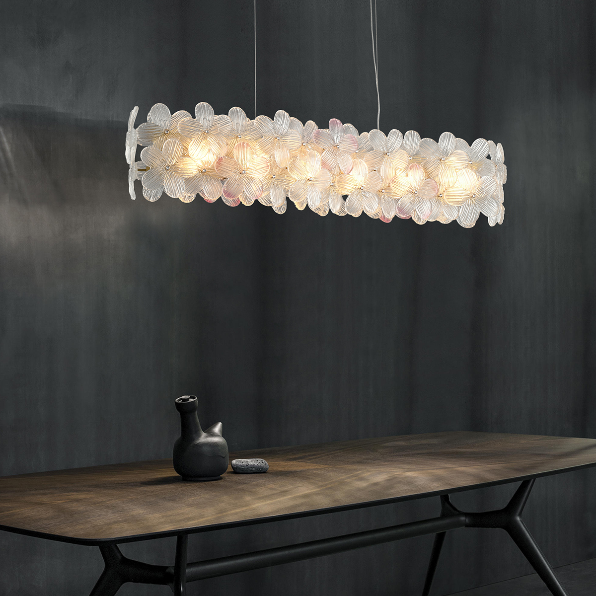 Modern Luxury Flower Petal Chandelier 2 Modern Luxury Flower Petal Chandelier - Image 2