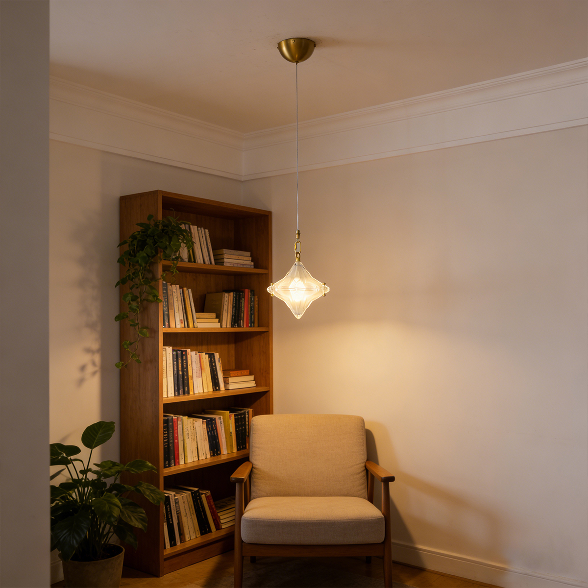 Geometric Glass Pendant Light 7 Geometric Glass Pendant Light - Image 7