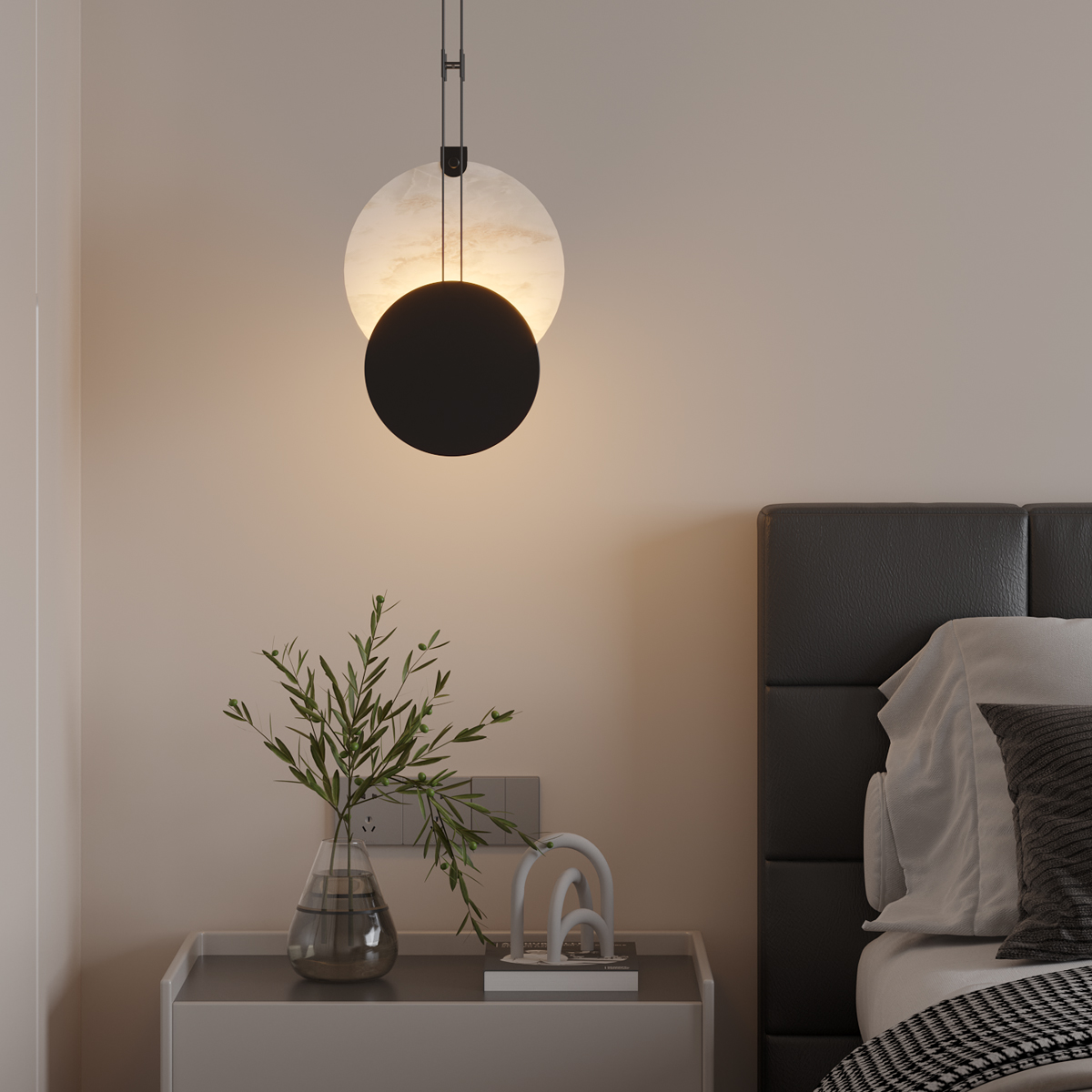 Elevate Your Ambiance: Softly Glowing Marble-Effect Pendants 4 Elevate Your Ambiance: Softly Glowing Marble-Effect Pendants - Image 4