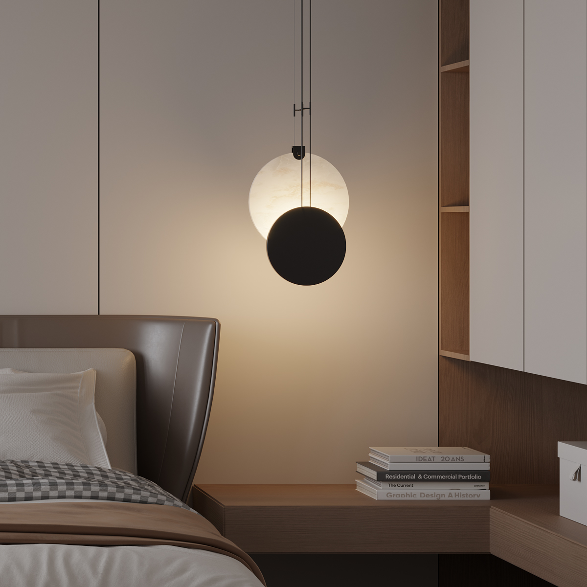 Elevate Your Ambiance: Softly Glowing Marble-Effect Pendants 5 Elevate Your Ambiance: Softly Glowing Marble-Effect Pendants - Image 5