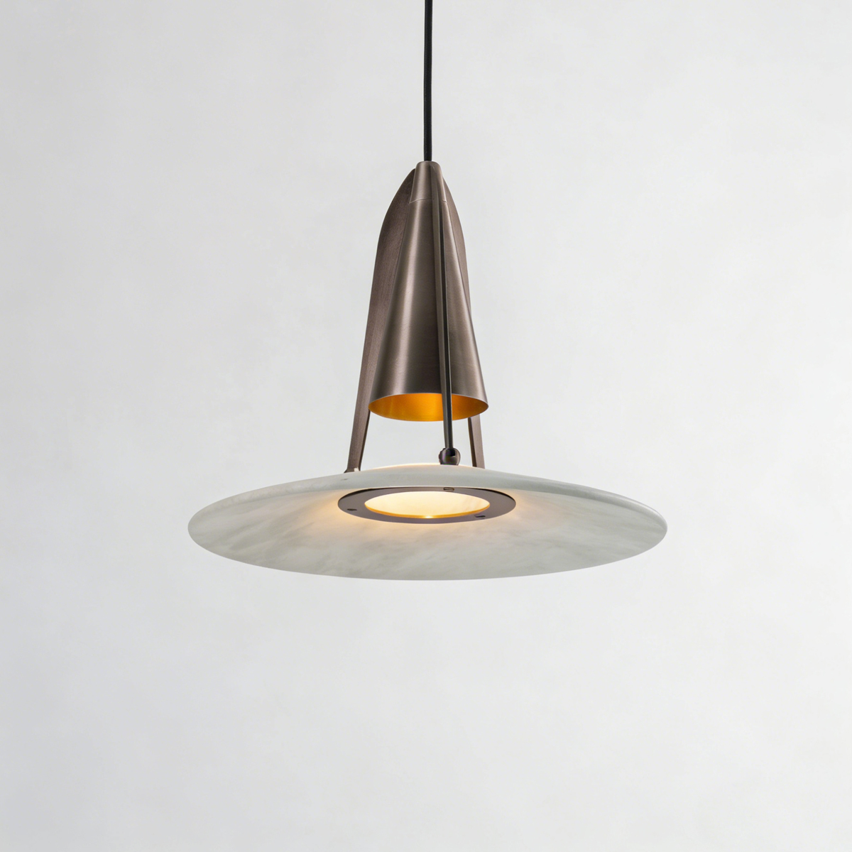 Alabaster Disc Pendant Light 8 Alabaster Disc Pendant Light - Image 8