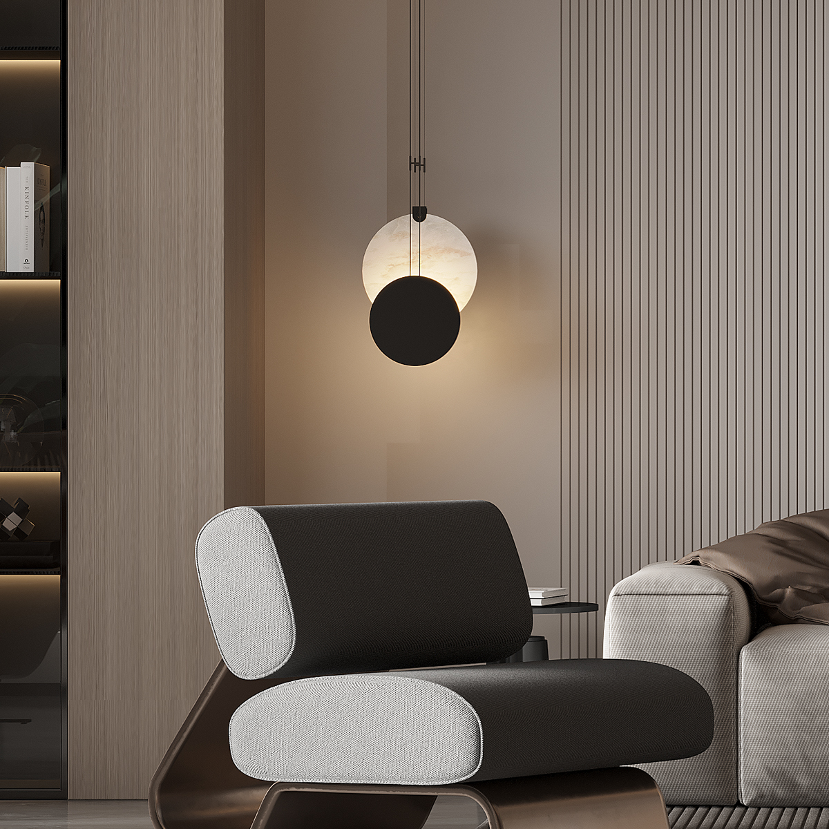 Elevate Your Ambiance: Softly Glowing Marble-Effect Pendants 8 Elevate Your Ambiance: Softly Glowing Marble-Effect Pendants - Image 8