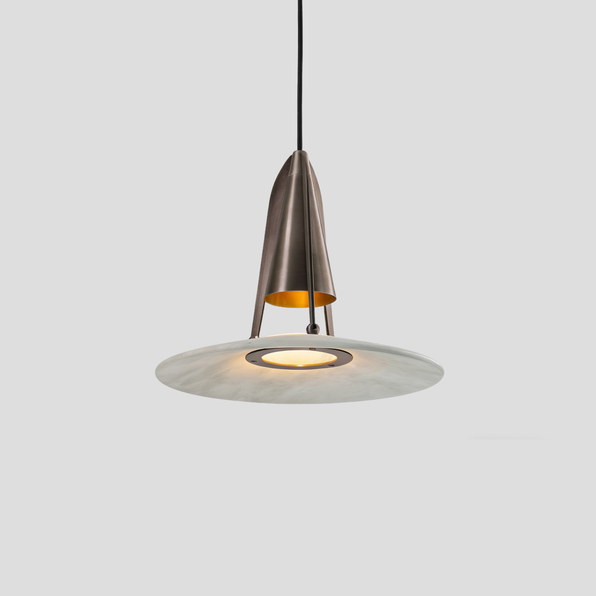 Alabaster Disc Pendant Light 1 Alabaster Disc Pendant Light